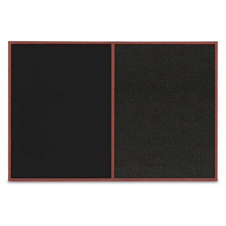 United Visual Products Slim Style Indoor Enclosed Radius Corkbo UVRDS42SB-BRONZE-APRICOT